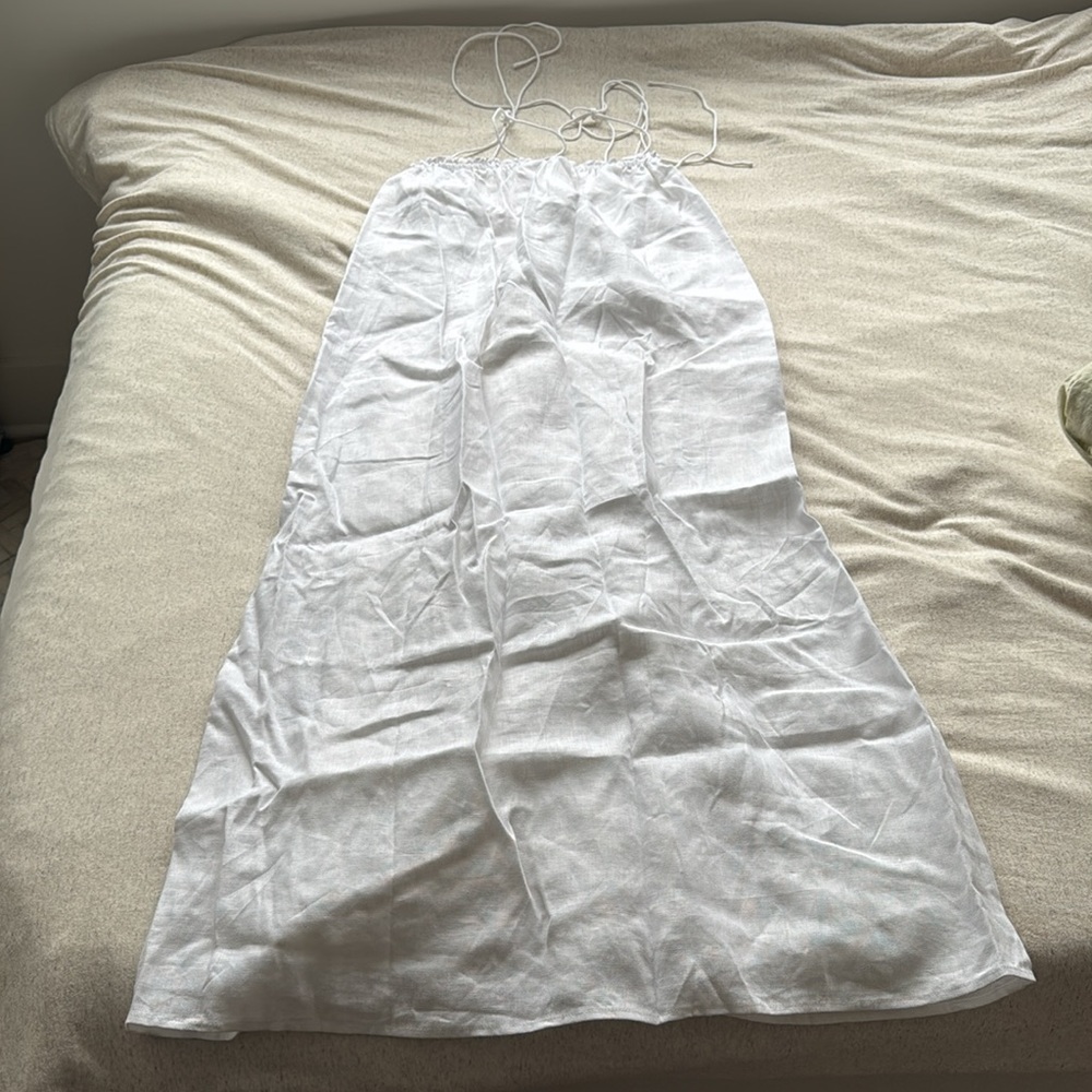 NWOT - Reformation Janet Linen Dress - Picture 4 of 4